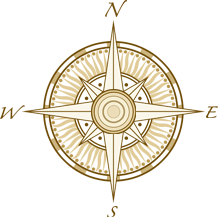 ein Kompass